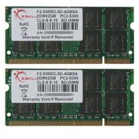 Модуль пам'яті для ноутбука SoDIMM DDR2 4GB(2x2GB) 667 MHz G.Skill (F2-5300CL5D-4GBSA)
