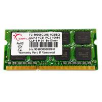 Модуль пам'яті для ноутбука SoDIMM DDR3 4GB (2x2GB)1333 MHz G.Skill (F3-10666CL9D-4GBSQ)