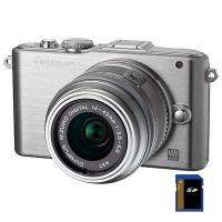 Цифровий фотоапарат Olympus PEN E-PL3 14-42 mm kit silver/silver (V20503BSE000/V205031SE000)
