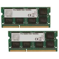 Модуль пам'яті для ноутбука SoDIMM DDR3 16GB (2x8GB) 1600 MHz G.Skill (F3-1600C10D-16GSQ)