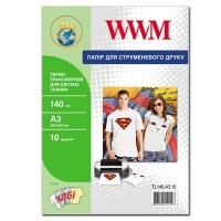 Папір WWM A3 Termotransfers/White (TL140.A3.10)