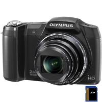 Цифровий фотоапарат Olympus SZ-16 black (V102100BE000)