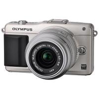Цифровий фотоапарат Olympus PEN E-PM2 14-42 mm kit Flash Air silver/silver (V206021SE010)