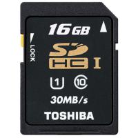 Карта пам'яті Toshiba 16Gb SDHC UHS-I class 10 (SD-T016UHS1(BL5)