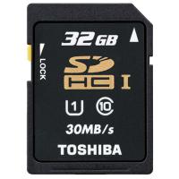 Карта пам'яті Toshiba 32Gb SDHC UHS-I class 10 (SD-T032UHS1(BL5)