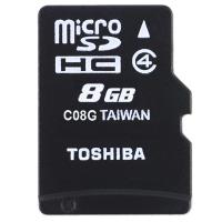 Карта пам'яті Toshiba 8Gb microSDHC class 4 (SD-C08GJ(BL5A / SD-C08GJ(6A)