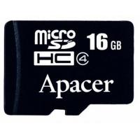 Карта пам'яті Apacer 16GB microSDHC Class4 w/o Adapter RP (AP16GMCSH4-RA)