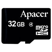 Карта пам'яті Apacer 32Gb microSDHC Class4 w/o Adapter RP (AP32GMCSH4-RA)