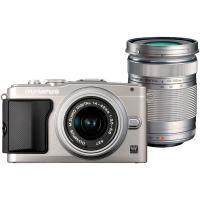 Цифровий фотоапарат Olympus E-PL5 DZK 14-42 mm + 40-150 mm silver/silver (V205042SE020)