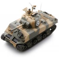 Танк PRO US M4A3 Sherman 1:24 HT IR (Desert RTR Version) VSTank (A03102315)