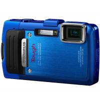 Цифровий фотоапарат Olympus TG-835 Blue (Waterproof - 10m; GPS) (V104131UE000)