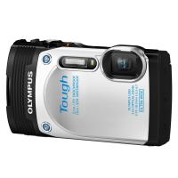 Цифровий фотоапарат Olympus TG-850 White (Waterproof - 10m; iHS) (V104150WE000)