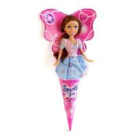 Лялька Funville Очаровательная принцесса, брюнетка в розово-голубом платье (FV250051-3)