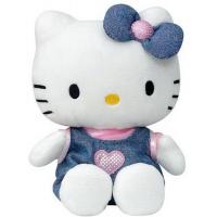 М'яка іграшка Hello Kitty серый комбинезон (021493-3)