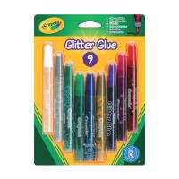 Набір для творчості Crayola клей с блестками 9 цветов (3542)