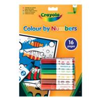 Набір для творчості Crayola по номерам с фломастерами (7321)
