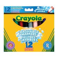 Набір для творчості Crayola 12 смываемых широких фломастеров (8329)