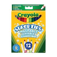 Набір для творчості Crayola 12 тонких фломастеров ярких цветов (7509)