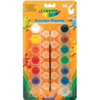 Набір для творчості Crayola 14 баночек краски - темпера (3978)