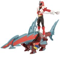 Фігурка Power Rangers Зорд-акула и Красный рейнджер (31770)