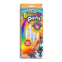 Набір для творчості Renart Blendy pens Забавные животные: 6 фломастеров, 6 3Д моделей (BP1008UK(UA))