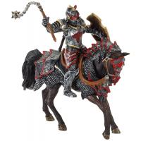 Фігурка Schleich Рыцарь Дракона с боевой палицей верхом на коне (70101)