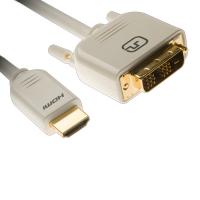 Кабель мультимедійний HDMI A to DVI-D, 3.0m Logan (WL269-0300)