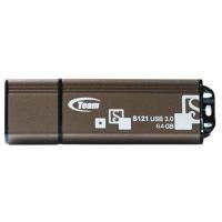 USB флеш накопичувач Team 64GB S121 Brown USB 3.0 (TS12164GN01)