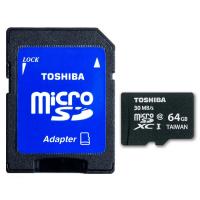 Карта пам'яті Toshiba 64Gb microSDXC class 10 (SD-C064UHS1(BL5A)