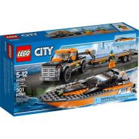 Конструктор LEGO City Внедорожник 4х4 с гоночным катером (60085)