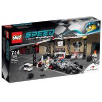 Конструктор LEGO Speed Champions Пит-стоп команды 