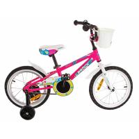 Дитячий велосипед Lerock RX16' Girl pink/white (RA-43-101)