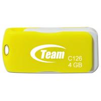 USB флеш накопичувач Team 4GB C126 Yellow USB 2.0 (TC1264GY01)