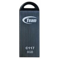 USB флеш накопичувач Team 8GB C117 Grey USB 2.0 (TC1178GC01)