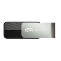 USB флеш накопичувач Team 8GB C142 Black USB 2.0 (TC1428GB01)