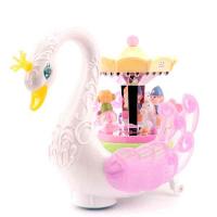 Музична іграшка Huile Toys Лебедь-карусель (536)