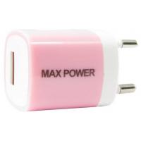 Зарядний пристрій Maxpower One 1A Pink (33832)