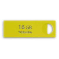 USB флеш накопичувач Toshiba 16Gb Enshu Yellow/Green USB 2.0 (THNU16ENSYELL(BL5)