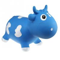 Стрибун KidzzFarm Коровка Белла голубая с белым (с насосом) Milk Cow Bella (KFMC130103)