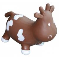 Стрибун KidzzFarm Коровка Бетси шоколадно-белая (с насосом) Milk Cow Betsy (KFMC130307)