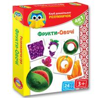 Настільна гра Vladi Toys Фрукты-овощи (укр.) (VT1306-06-1)