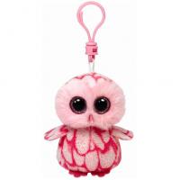 М'яка іграшка Ty Розовая сова Pinky, 12 см (36594)