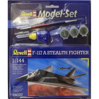 Збірна модель Revell Самолет F-117 Stealth Fighter 1:144 (64037)