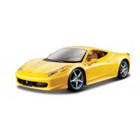 Машина Bburago 458 Italia желтый 1:24) (18-26003_yellow)