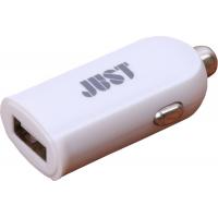 Зарядний пристрій Just Me2 USB Car Charger (2.4A/12W, 1*USB) (CCHRGR-M2-WHT)