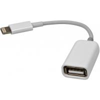 Дата кабель OTG USB 2.0 AF to Lightning 0.1m Gemix (GC 1925)
