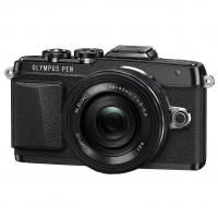 Цифровий фотоапарат Olympus E-PL7 14-42 mm Kit black/black (V205071BE000)