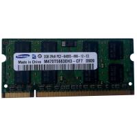 Модуль пам'яті для ноутбука SoDIMM DDR2 2GB 800 MHz Samsung (M470T5663EH3-CF7)