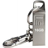 USB флеш накопичувач Strontium Flash 16GB AMMO Metal Silver USB 2.0 (SR16GSLAMMO)