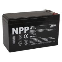 Батарея до ДБЖ NPP 12В 7 Ач (NP12-7)